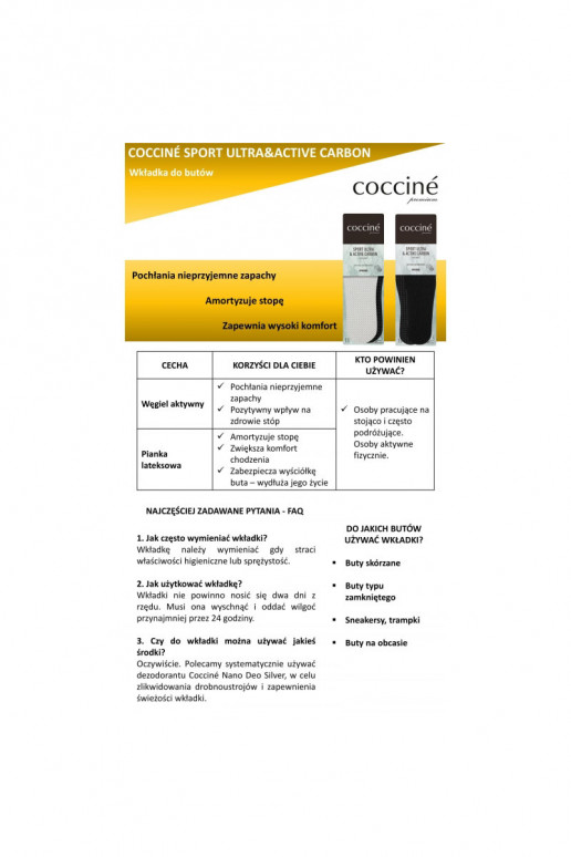 Solette Coccine con Carboni Attivi Sport Ultra Con Carboni Attivi