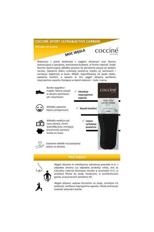 Solette Coccine con Carboni Attivi Sport Ultra Con Carboni Attivi