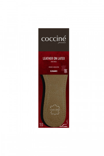 Pelle Coccine Su Solette In Schiuma Di Lattice