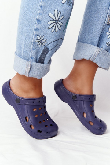 Pantofole in EVA blu scuro