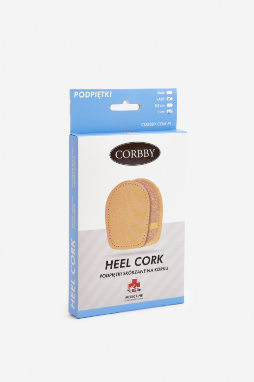 CORBBY Talloniera in pelle e sughero