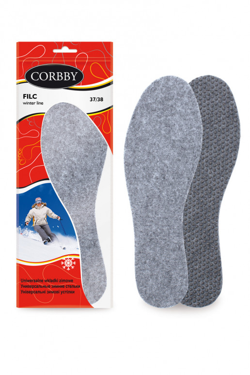 CorbyFILC | Solette antiscivolo riscaldanti in feltro