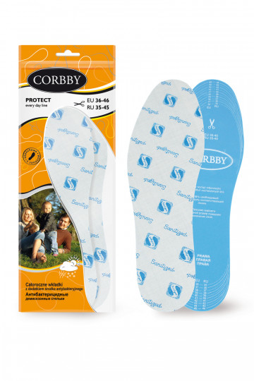 Solette Corbby PROTECT con agente antibatterico
