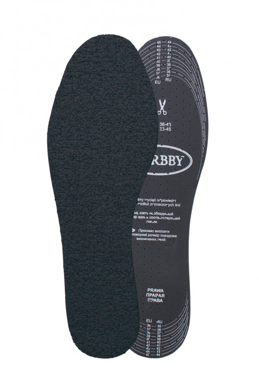 Corbby FROTTE NERO Solette con carboni attivi