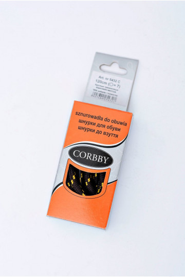 CORBBY Lacci trekking marrone giallo