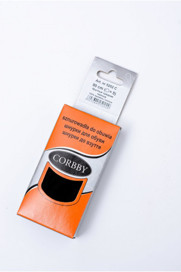 Lacci tondi neri Corbby 2