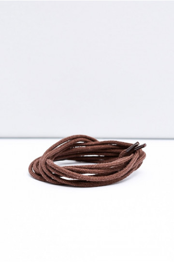 Lacci tondi slim color marrone corbby