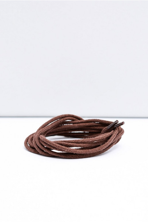 Lacci tondi slim color marrone corbby