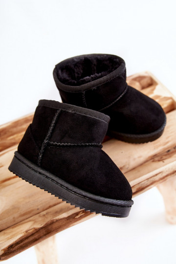 Caldi stivali invernali per bambini in colore nero Gooby 2