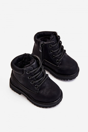 Stivali neri riscaldati per bambini Boots Dexter 2