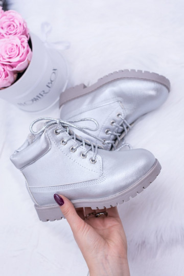 Stivali argentati riscaldati per bambini Dexter 2