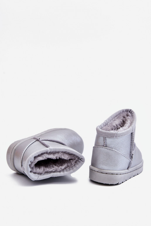 Caldi doposci per bambini in colore argento Scooby Caldi doposci per bambini in colore argento Scooby