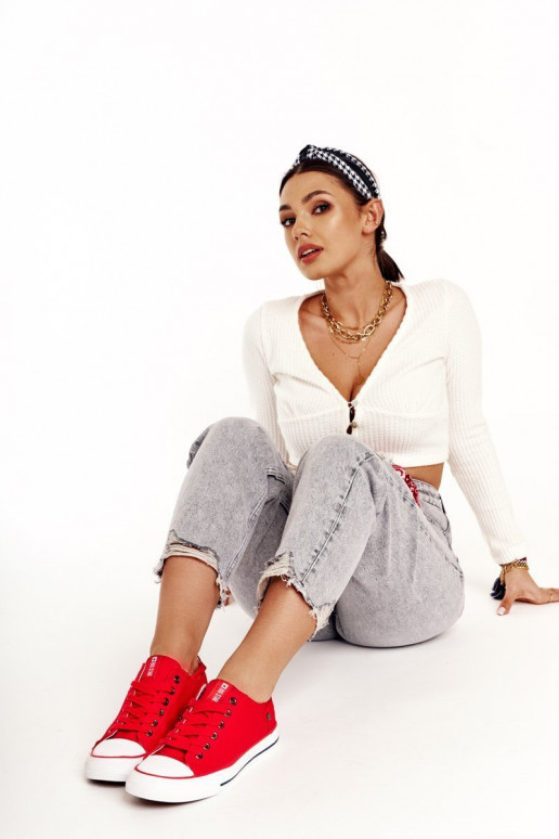 Scarpe basse modello classico Big Star DD274339 colore rosso