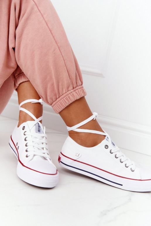 Scarpe basse modello classico Big Star DD274336 colore bianco