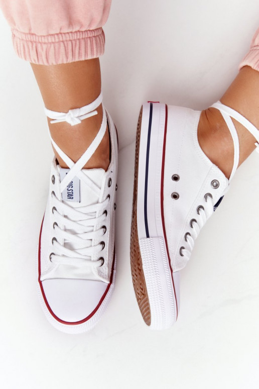 Scarpe basse modello classico Big Star DD274336 colore bianco