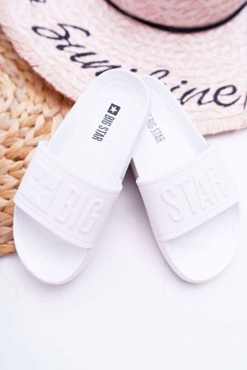 Pantofole da bambino Big Star colore bianco DD374154