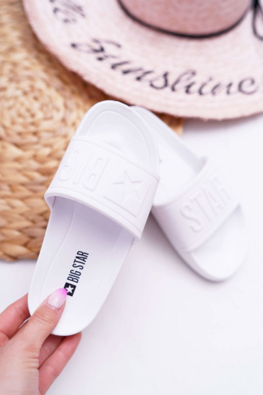 Pantofole da bambino Big Star colore bianco DD374154 Pantofole da bambino Big Star colore bianco DD374154