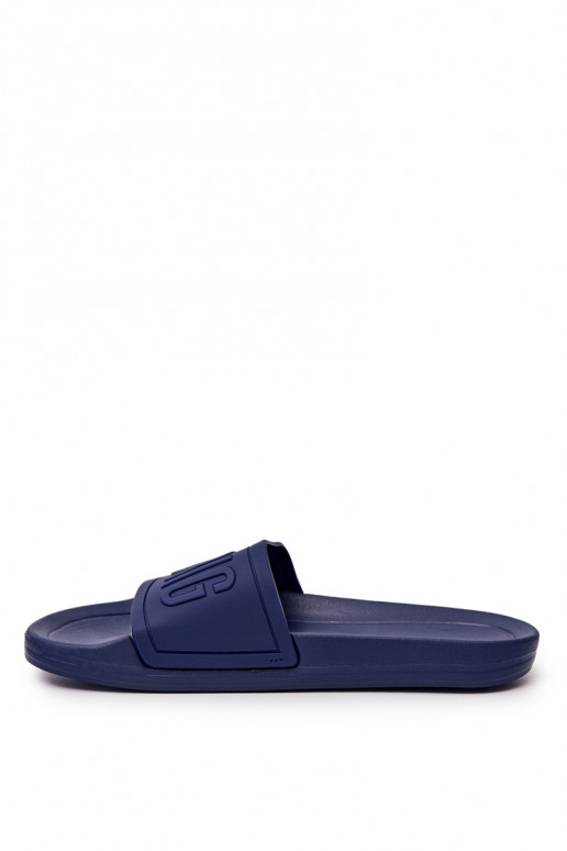 Ciabatte da uomo Big Star Rubber colore blu scuro DD174688