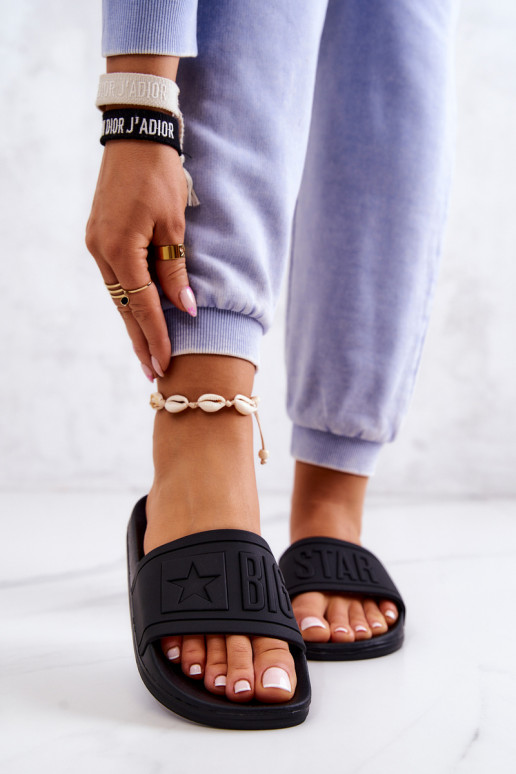 Ciabatte da donna Big Star colore nero DD274A271