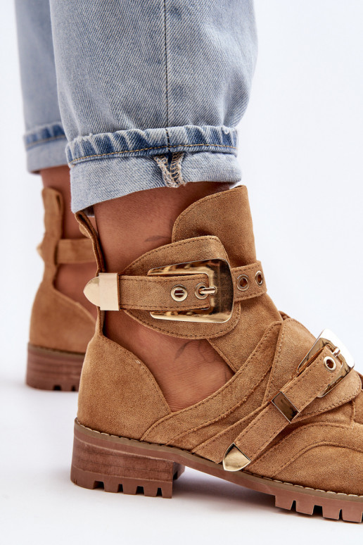 Stivali Lu Boo in pelle scamosciata Marrone Rock Girl Stivali Lu Boo in pelle scamosciata Marrone Rock Girl