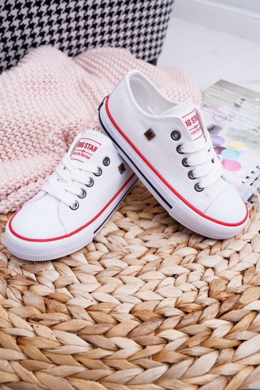 scarpe per il tempo libero da bambino Big Star FF374200 colore bianco
