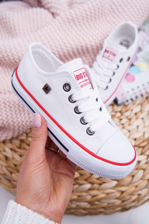 scarpe per il tempo libero da bambino Big Star FF374200 colore bianco