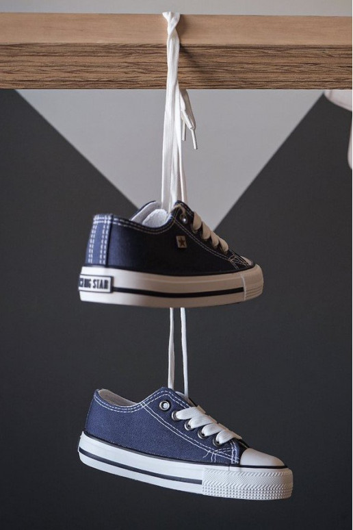 scarpe casual per bambini Big Star FF374202 blu scuro