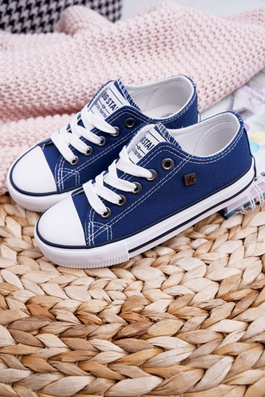 scarpe casual per bambini Big Star FF374202 blu scuro