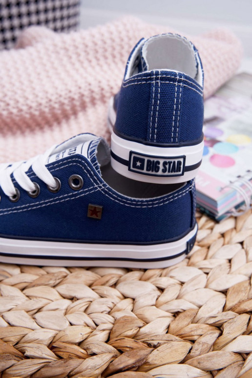 scarpe casual per bambini Big Star FF374202 blu scuro