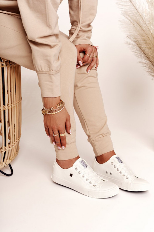 scarpe per il tempo libero Big Star colore bianco V274869 scarpe per il tempo libero Big Star colore bianco V274869