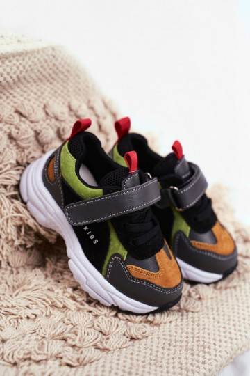 Scarpe stile sportivo Bambino colore nero ABCKIDS B932104063