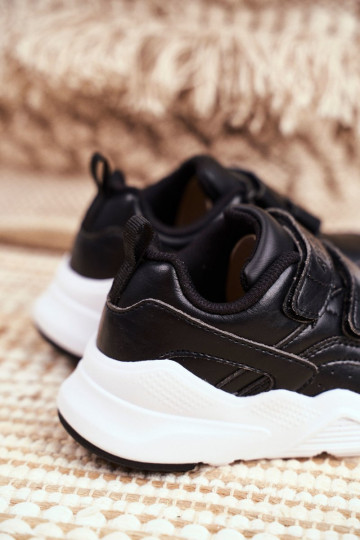 Sneakers da bambino in colore nero ABCKIDS B013310212 2