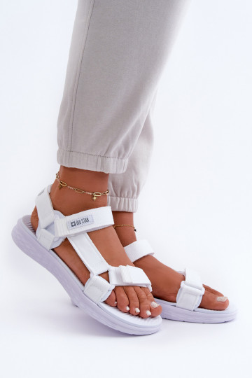 Sandali da donna Big Star FF274A603 bianchi 2