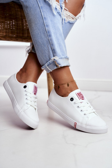 Scarpe per il tempo libero da donna Big Star GG274005 Colore bianco-rosso