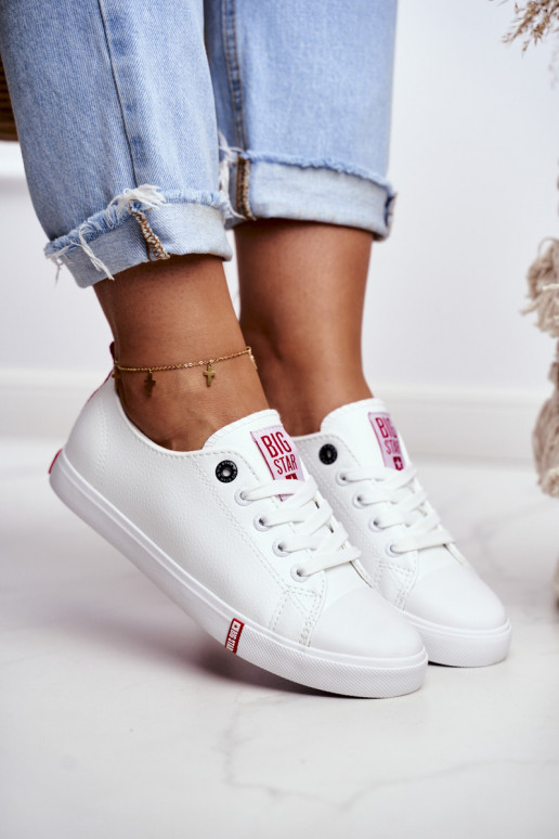 Scarpe per il tempo libero da donna Big Star GG274005 Colore bianco-rosso
