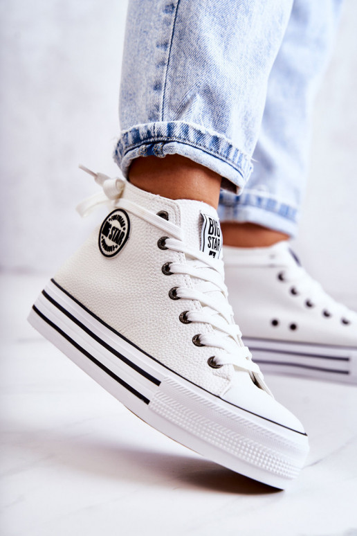 Scarpe tempo libero Big Star colore bianco GG274013