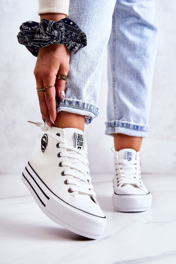 Scarpe tempo libero Big Star colore bianco GG274013 2