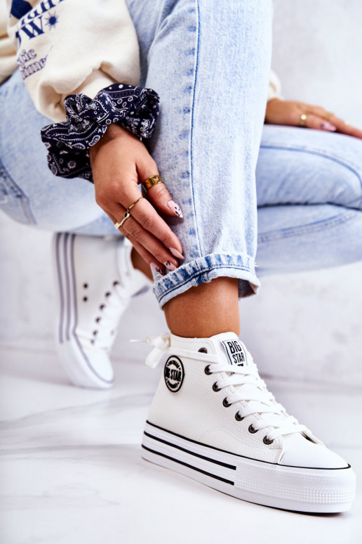 Scarpe tempo libero Big Star colore bianco GG274013