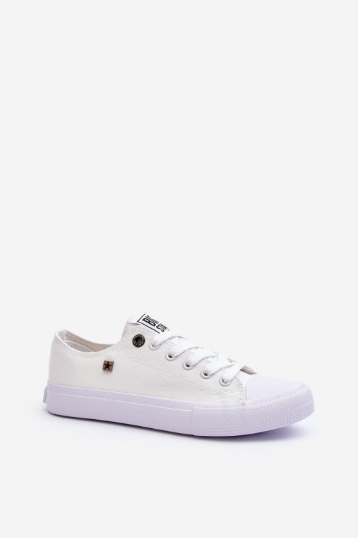 Sneakers modello classico con suola piatta BIG STAR AA274010 colore bianco