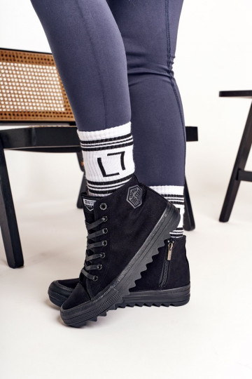 scarpe per il tempo libero con suola a pianta larga BIG STAR FF274244 colore nero