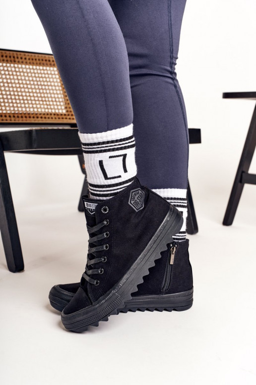 scarpe per il tempo libero con suola a pianta larga BIG STAR FF274244 colore nero