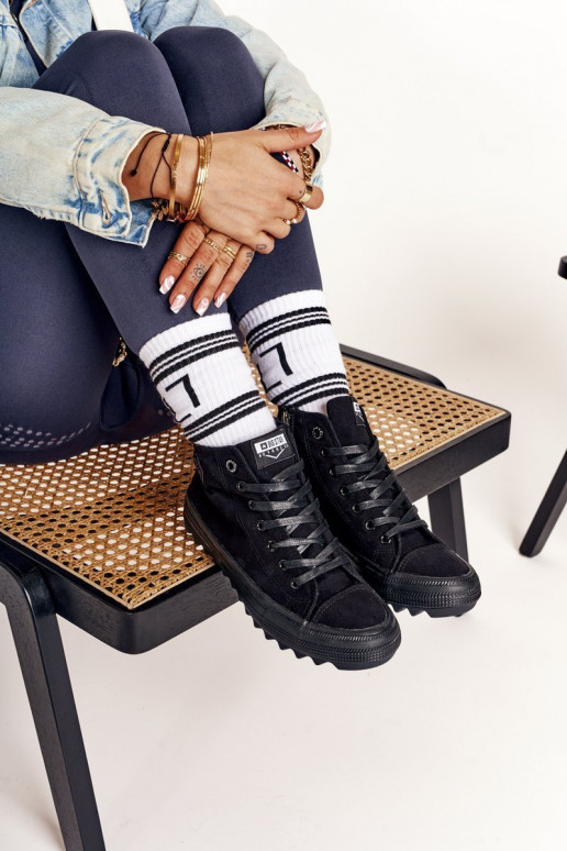 scarpe per il tempo libero con suola a pianta larga BIG STAR FF274244 colore nero