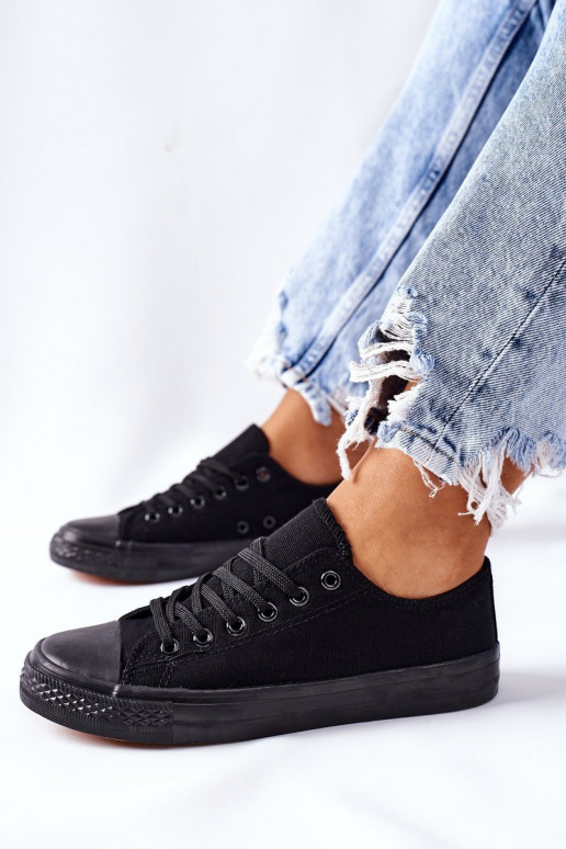 Scarpe casual modello classico in colore nero