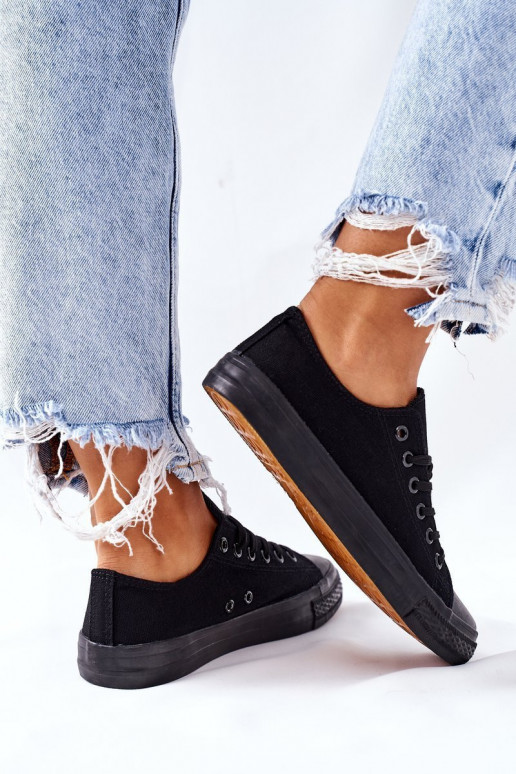 Scarpe casual modello classico in colore nero