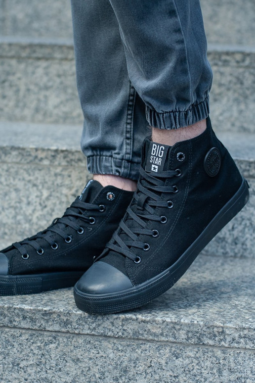 Scarpe per il tempo libero modello classico con suola BIG STAR FF174550 colore nero