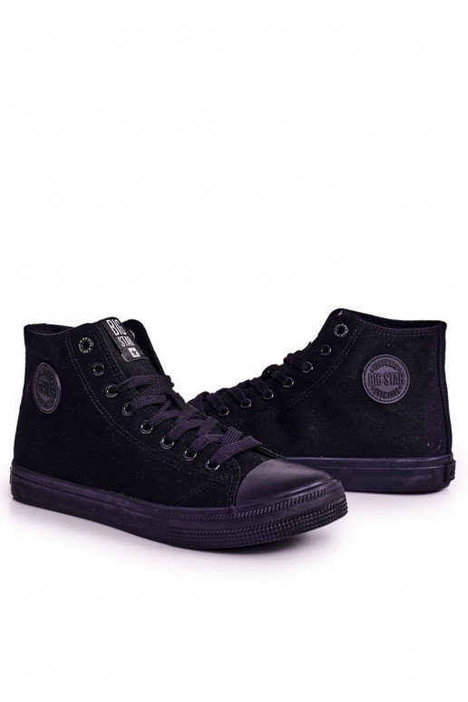 Scarpe per il tempo libero modello classico con suola BIG STAR FF174550 colore nero