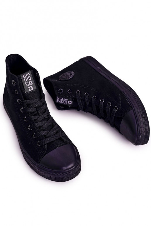 Scarpe per il tempo libero modello classico con suola BIG STAR FF174550 colore nero