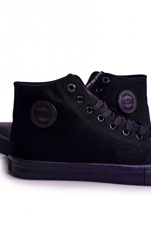 Scarpe per il tempo libero modello classico con suola BIG STAR FF174550 colore nero