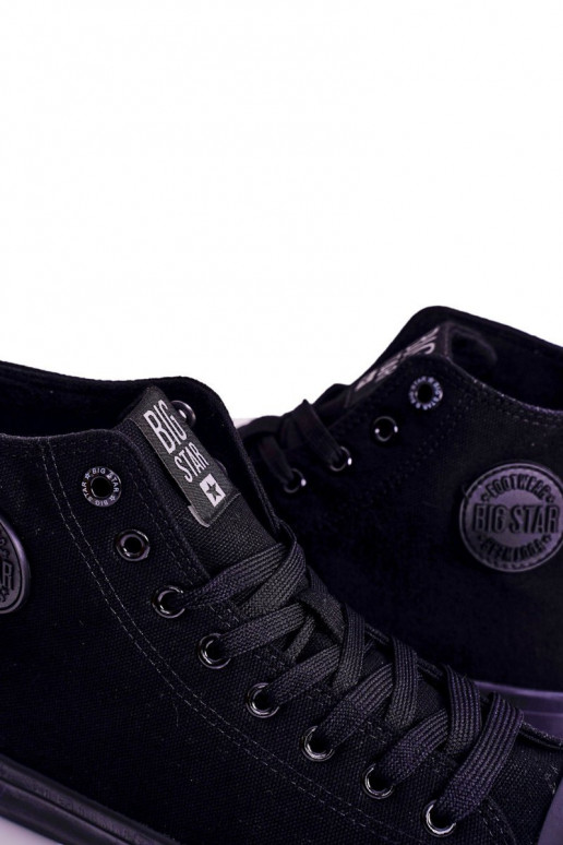 Scarpe per il tempo libero modello classico con suola BIG STAR FF174550 colore nero