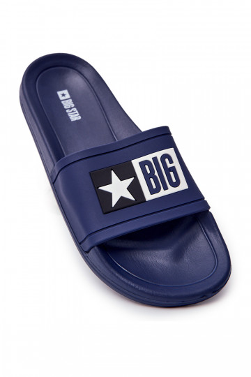 Ciabatte Big Star DD174701 blu scuro
